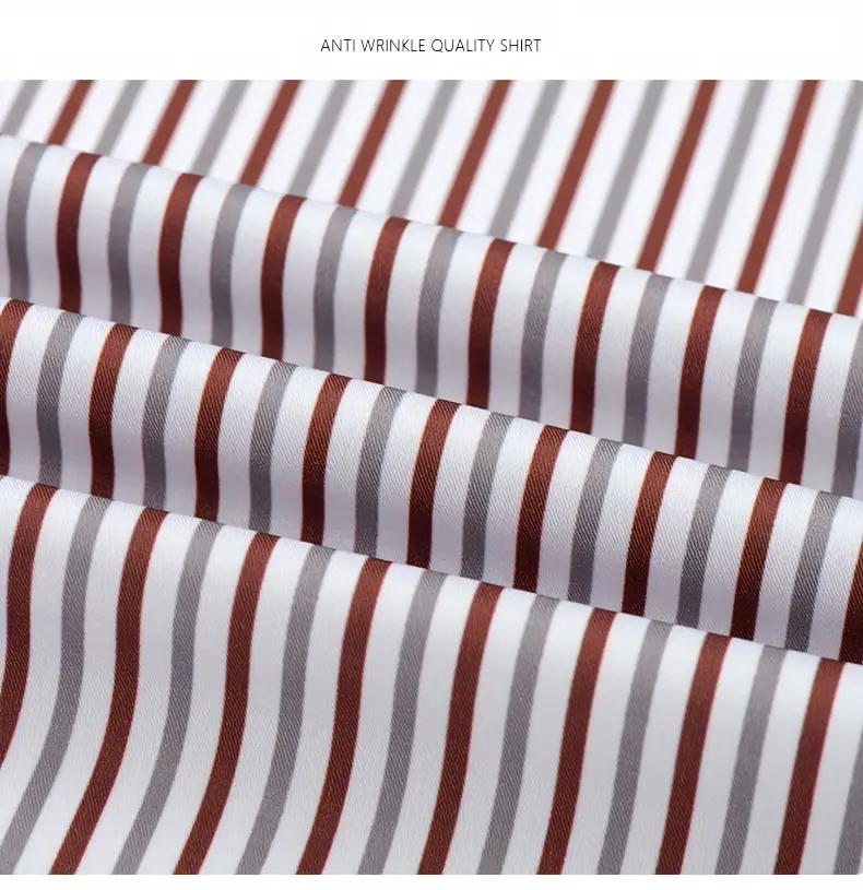 Styro Hub luxery multi stripe Regular Fit Formal Shirts - Textured Full Sleeves Design