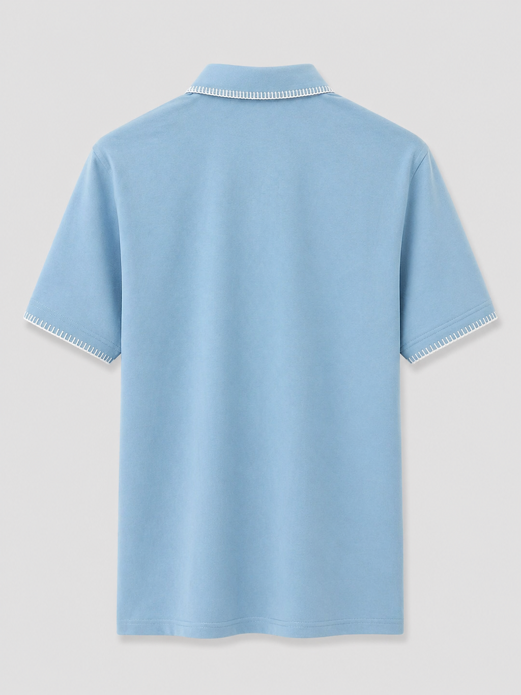 Premium Polo Shirt with Zip Neck