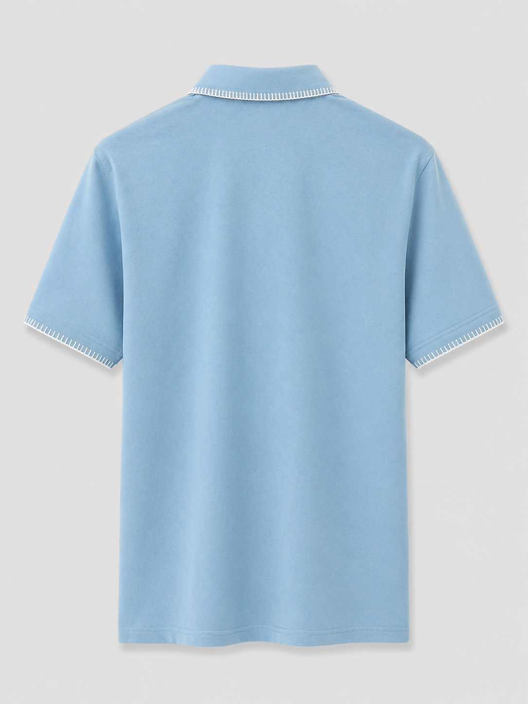 Premium Polo Shirt with Zip Neck