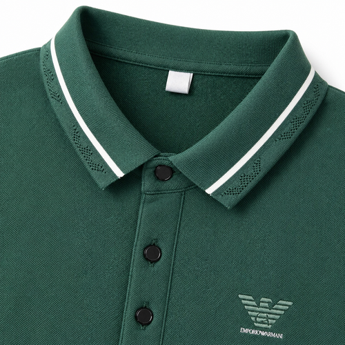 Elite Minimal Logo Polo – Forest Green Edition
