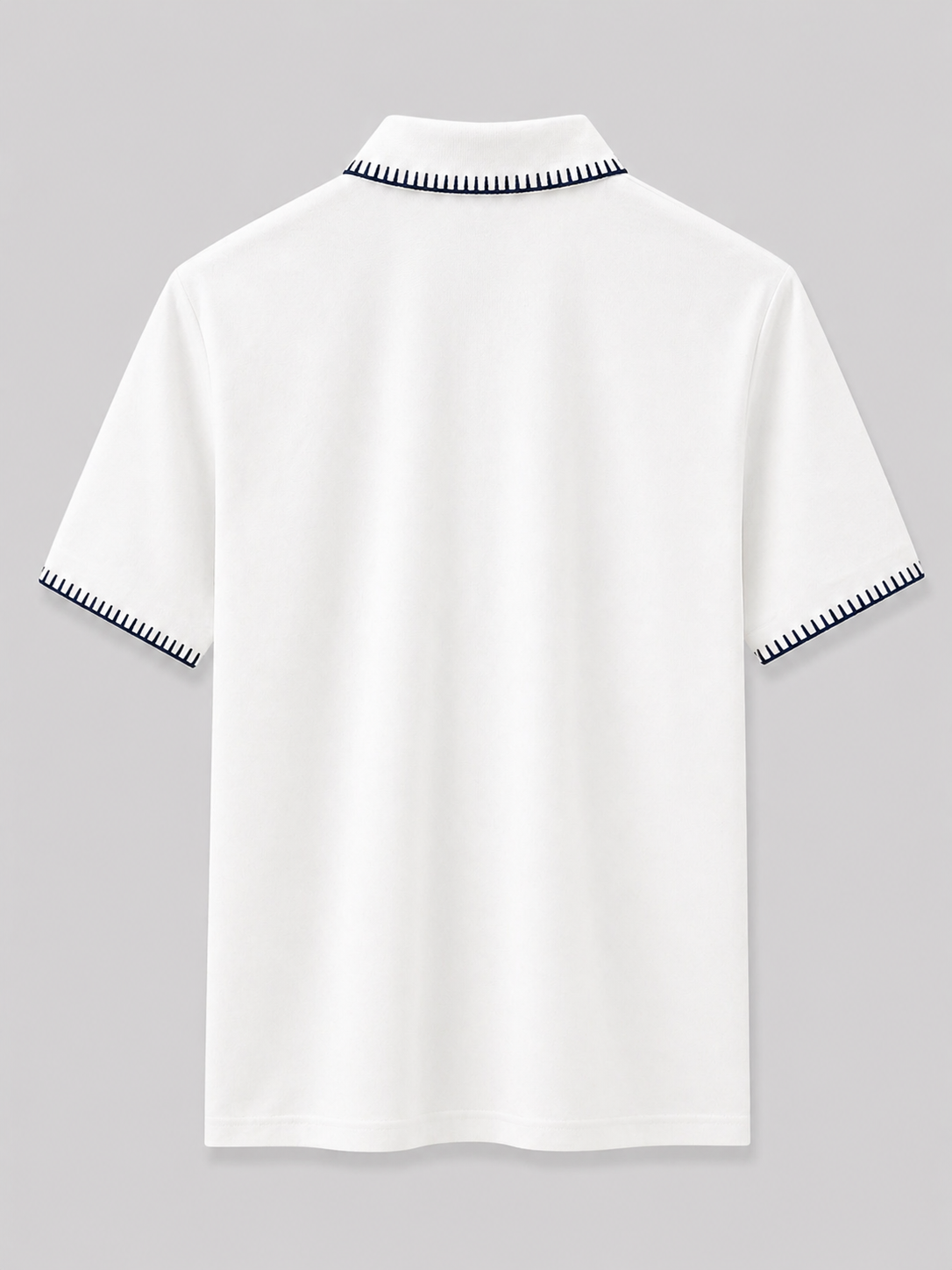 Premium Polo Shirt with Zip Neck