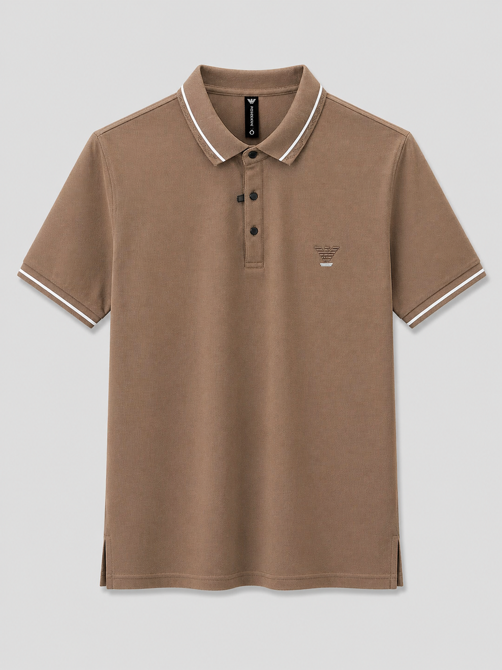 Elite Minimal Logo Polo – Forest Green Edition