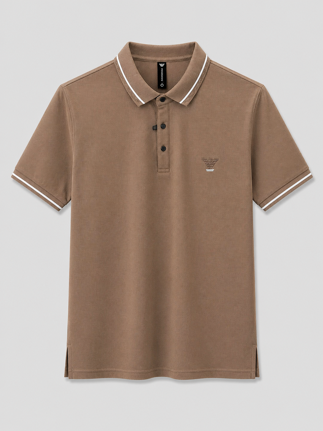 Elite Minimal Logo Polo – Forest Green Edition