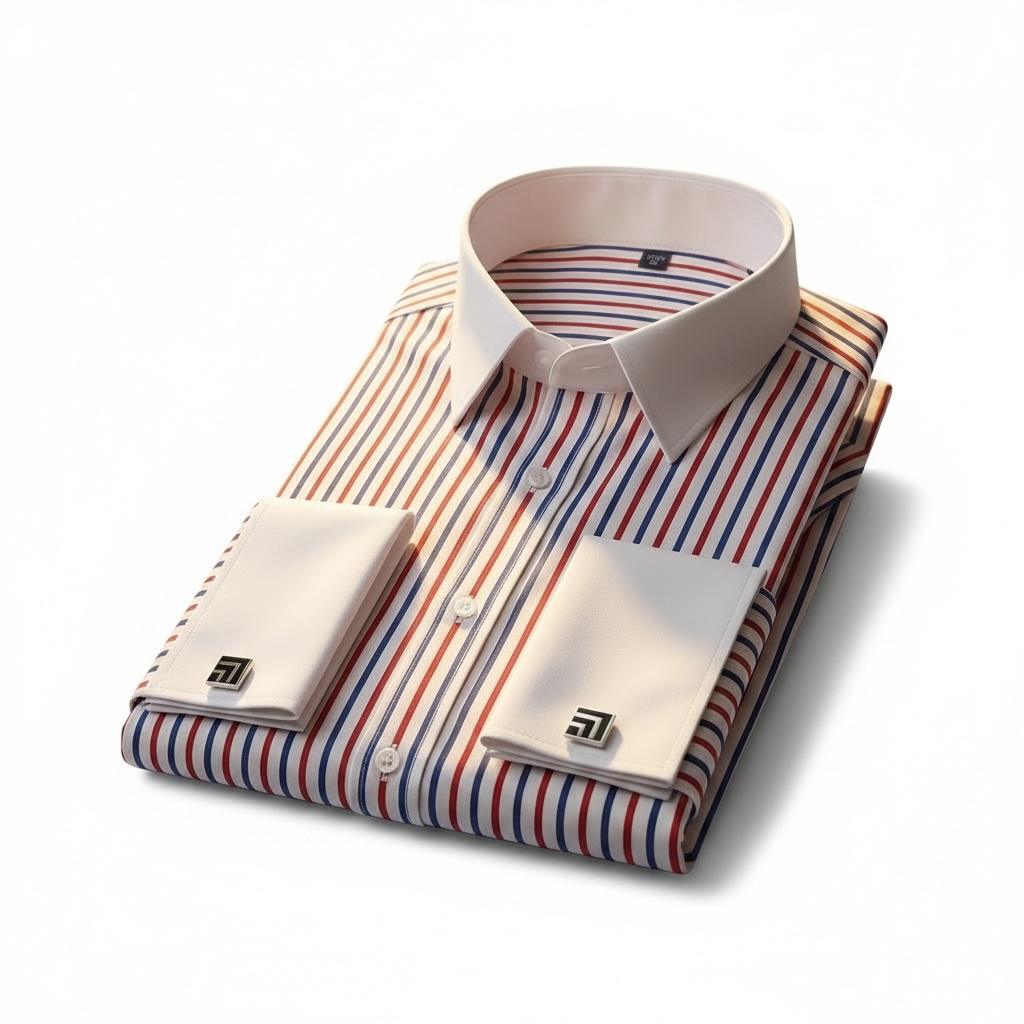 Styro Hub Premium Regular Fit Formal Shirts - Textured Full Sleeves Design
