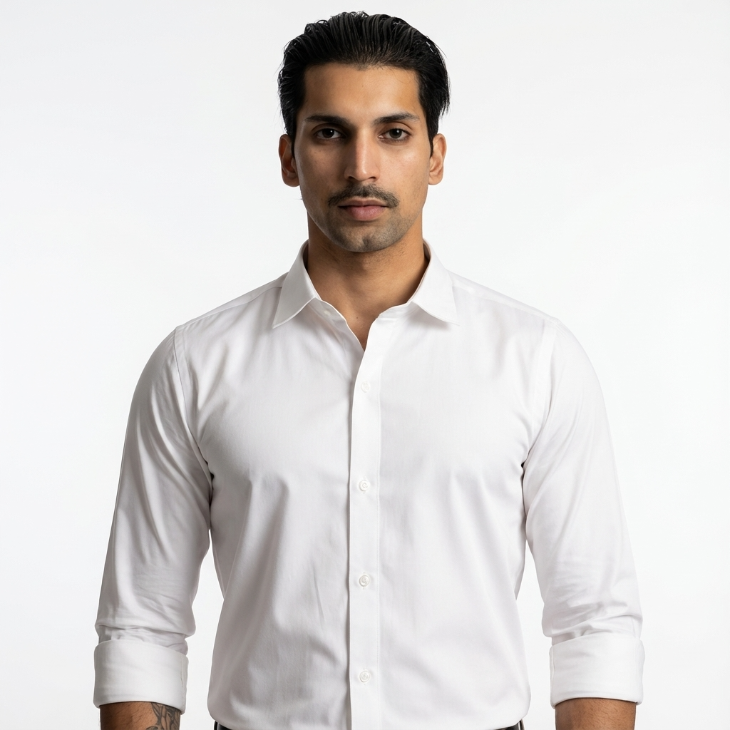 Styro Hub Classic Formalwear White Shirt