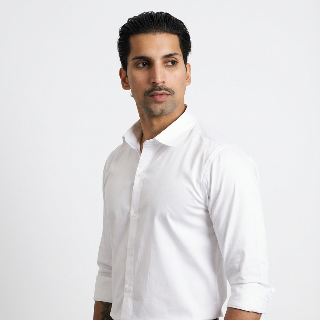 Styro Hub Classic Formalwear White Shirt